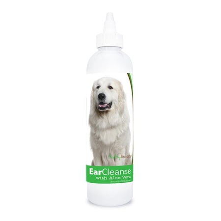 Healthy Breeds 8 oz Great Pyrenees Ear Cleanse with Aloe Vera Cucumber Melon 840235113294
